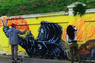 Taller Introducción al Graffiti y Street Art, Cristian Kave