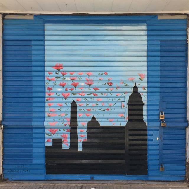 Mariano Venditti mural en Once