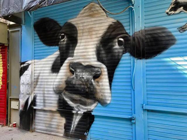 Alfredo Segatori mural en Once