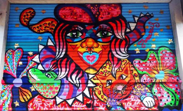 Street Art - Persianas - Muralismo