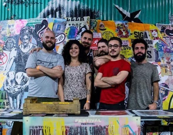 La Fernando Street Art - Pegatinas