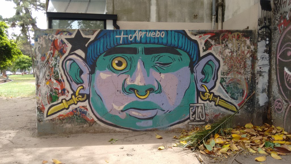 Av. San Martin y Av. Gaona. Artista: elj. Foto: año 2021.