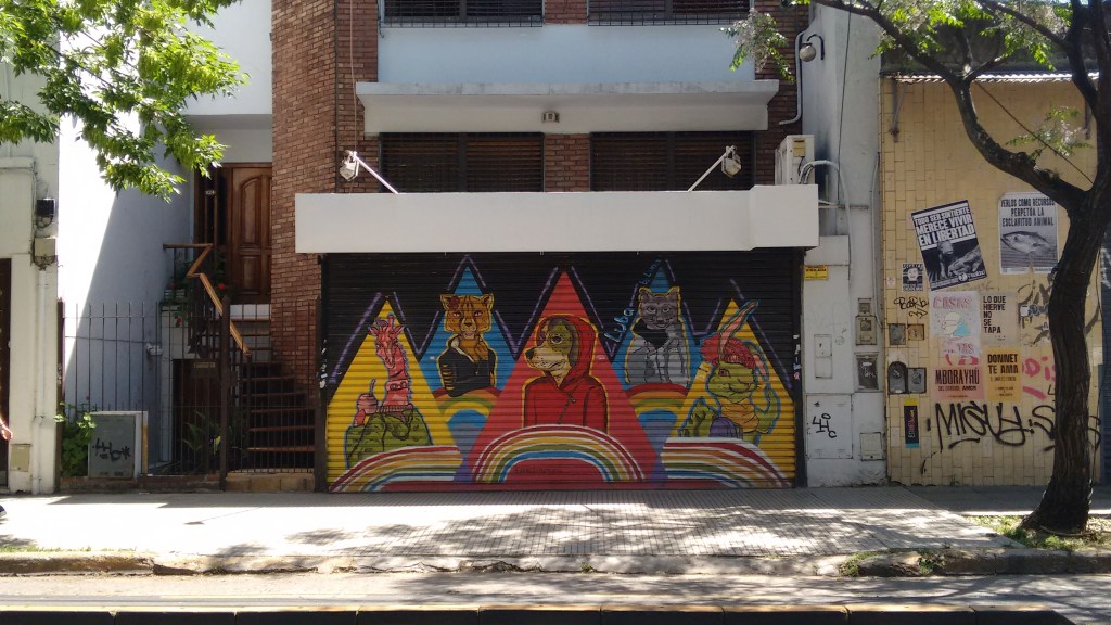 Serrano al 800. Artistas: Arrebatomural. Foto: año 2021.
