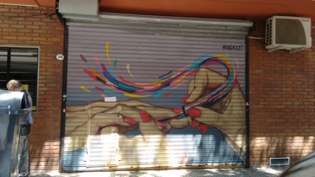 Aguirre 598. Artista: Martin Agazzi. Foto: año 2021.